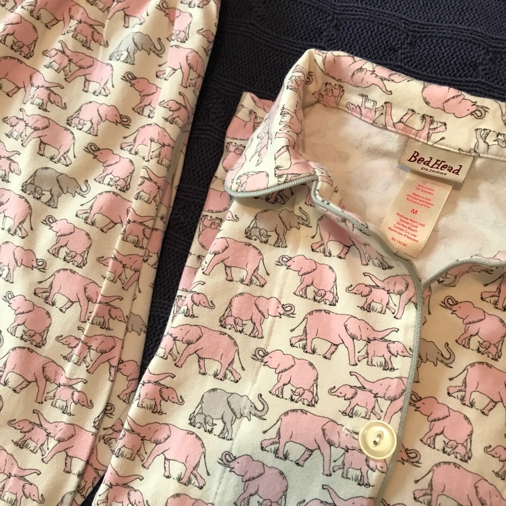 BedHead Long Sleeve Classic Stretch Knit Pajamas